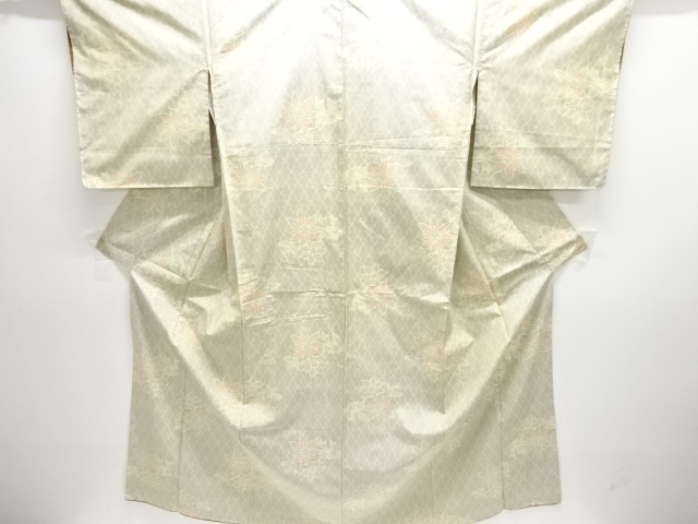 花模様織り出し本場大島紬着物